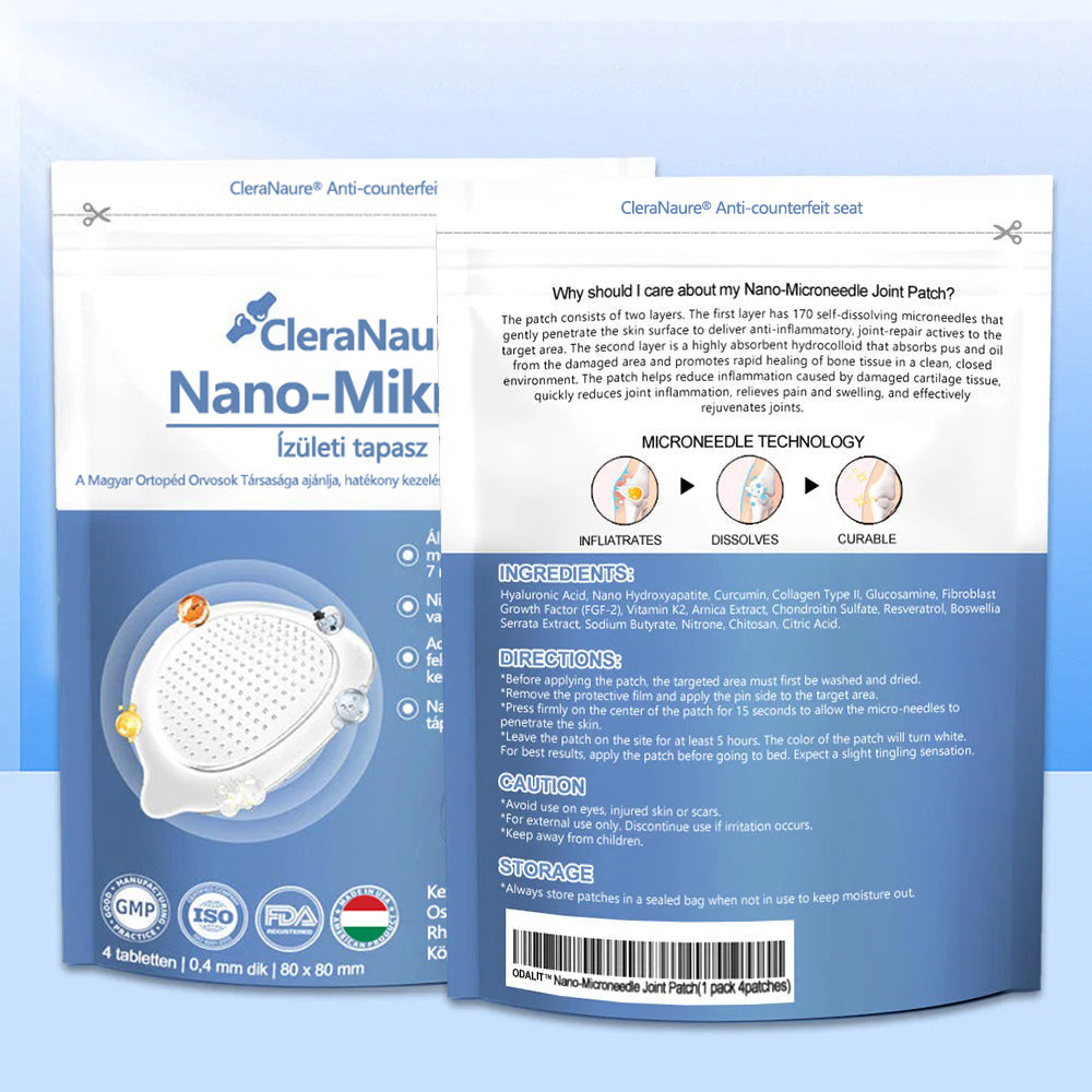 ClearaNature® Nano-tűs közös tapasz🔥