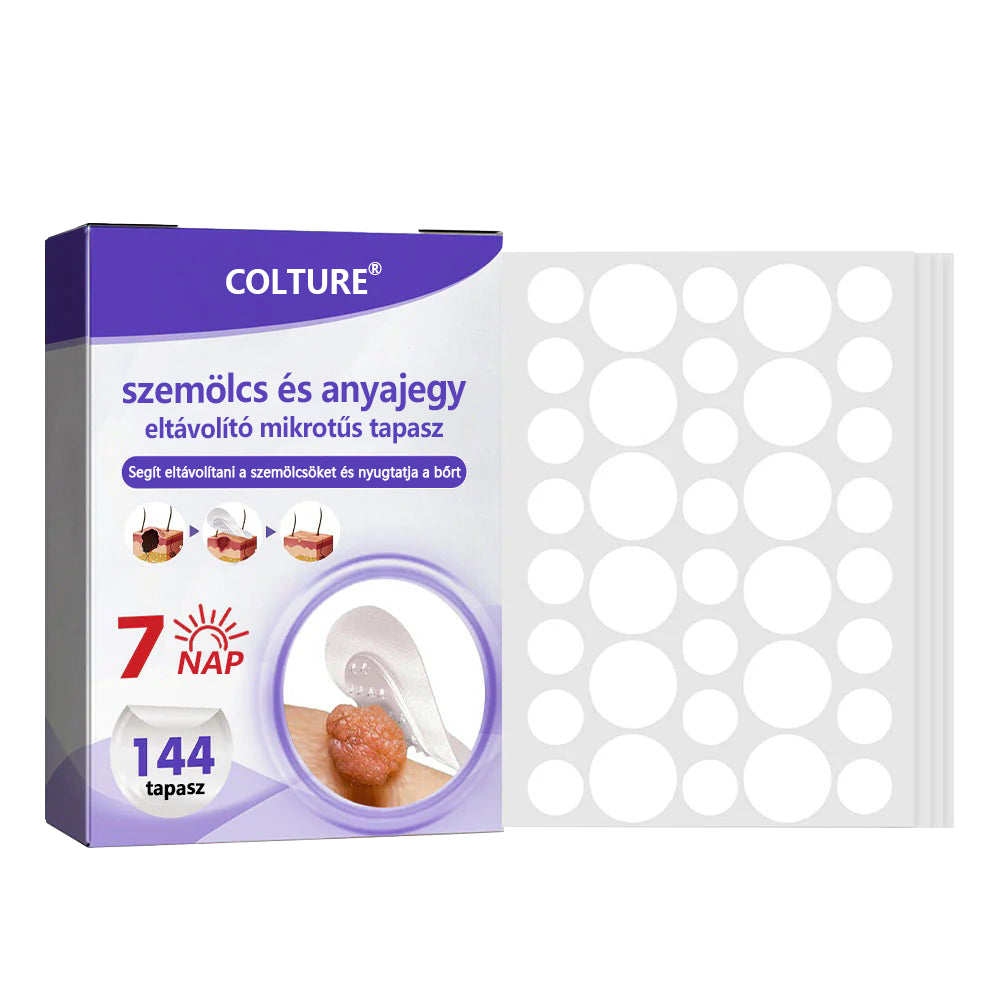 👩🏻‍⚕️COLTURE® szemölcs- és anyajegytávolító mikrotűs tapasz🎁