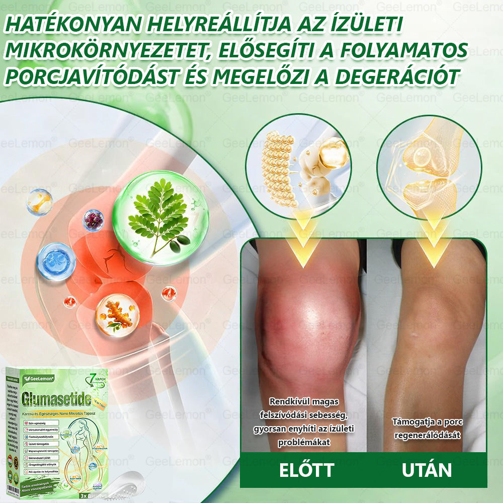 💎𝐆𝐞𝑒𝐿𝑒𝐦𝐨𝐧® Glumasetide 8 az 1-ben Karcsú és Egészséges Nano Mikrotűs Tapasz🩹