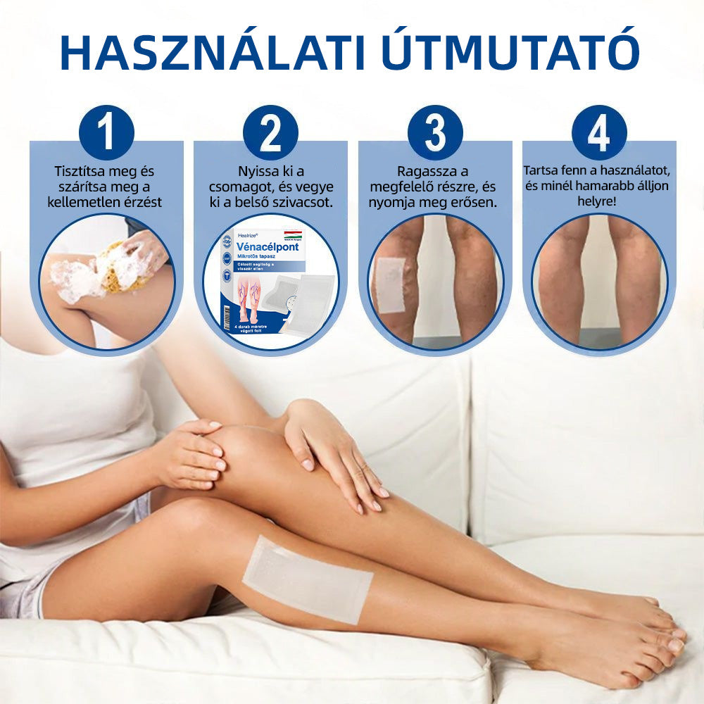 🇭🇺Yutuof® 👩‍⚕️VeinTarget mikrotűs tapasz⚡☑️Azonnali enyhülés hosszú távú eredmények⭐️