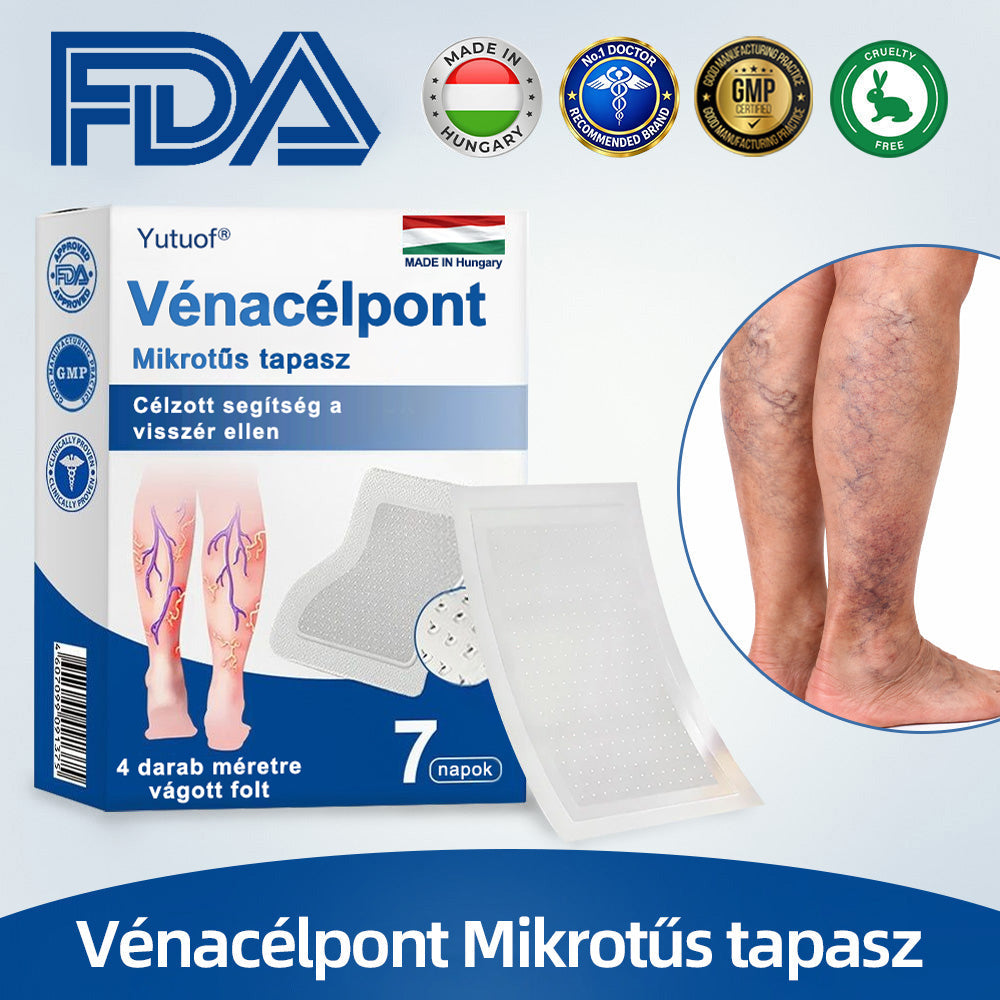 🇭🇺Yutuof® 👩‍⚕️VeinTarget mikrotűs tapasz⚡☑️Azonnali enyhülés hosszú távú eredmények⭐️