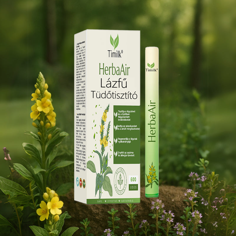 Timilk® HerbaAir Tüdőtisztító Mullein-permet💦