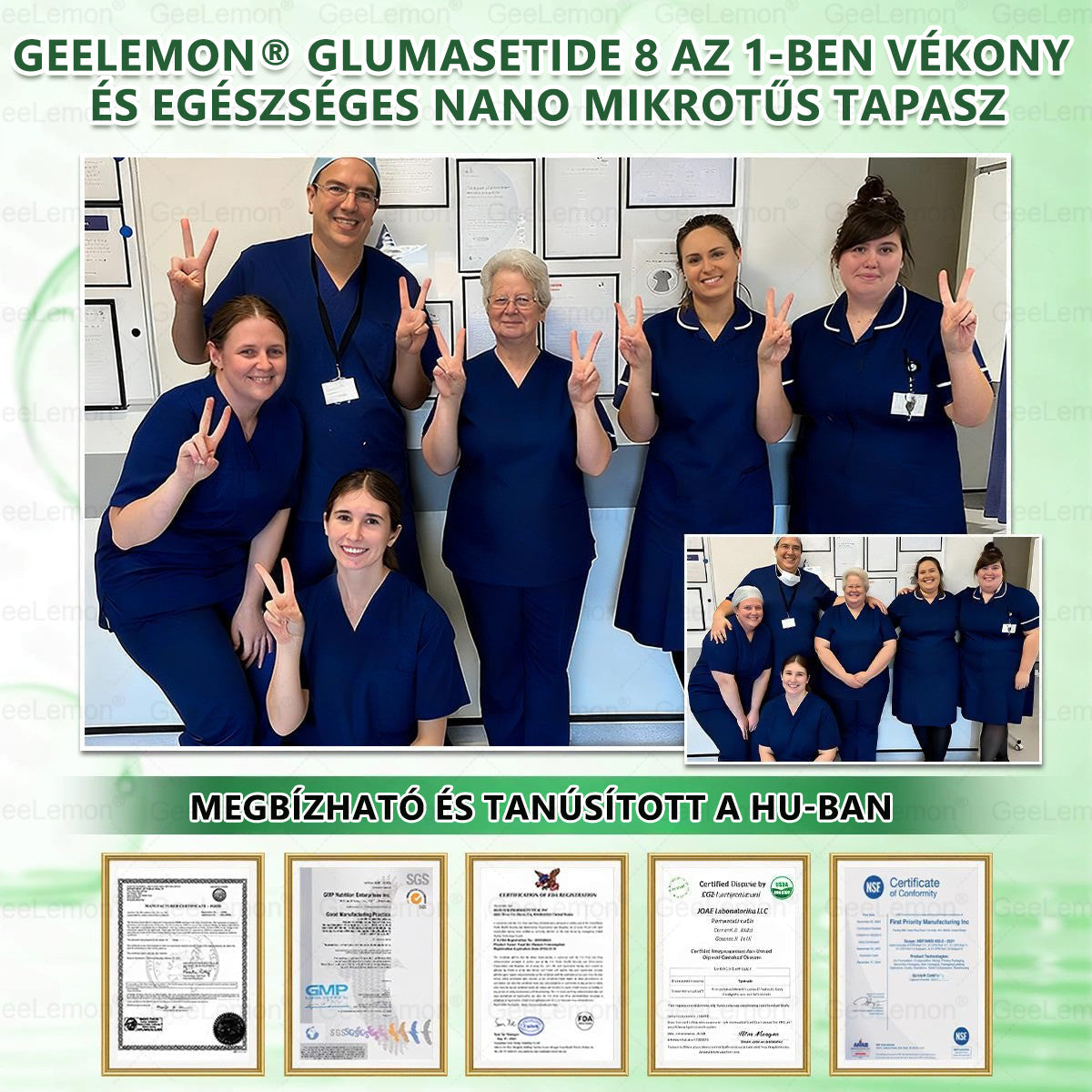 💎𝐆𝐞𝑒𝐿𝑒𝐦𝐨𝐧® Glumasetide 8 az 1-ben Karcsú és Egészséges Nano Mikrotűs Tapasz🩹