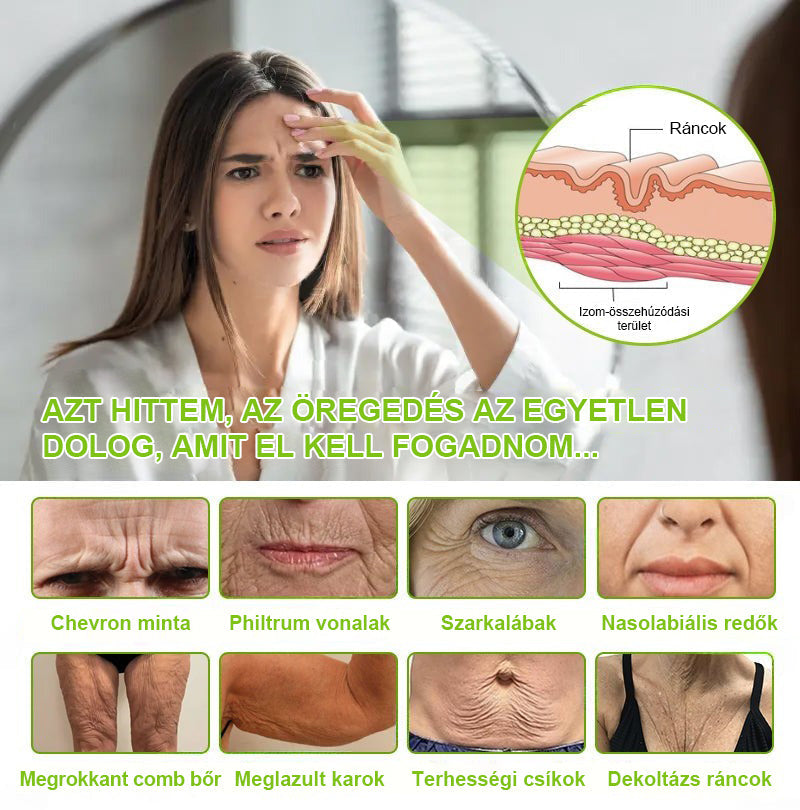 ✨ Vosxu™ Botox & Vita-A Retinol Shot ráncfelvarró szérum ✨ – 💉 Mikro-tűk | 💪 Botox-szerű peptidek | 🌿 Retinol | ⚡ Látható eredmények már 3 nap alatt🎁