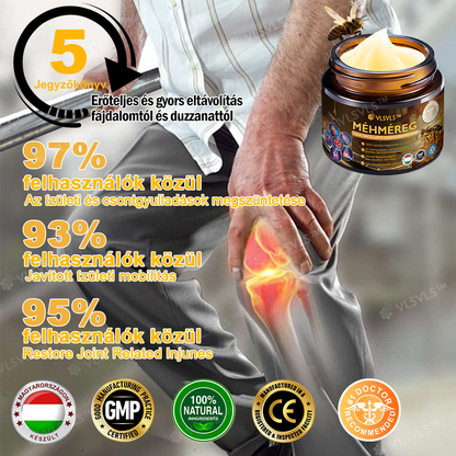 ✨VLSVLS™ Méhméreg Azonnali Ultra Erős Fájdalomcsillapító Krém👍 - (Enyhíti a fájdalmat ízületi gyulladás, izomfájdalom, hátfájás, térdek, hát, vállak, csípők, csuklók, kezek esetén)
