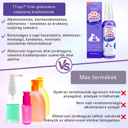 🌟 Hivatalos áruház | TTopy™ Cink-glükonát szájspray kisállatoknak🎁