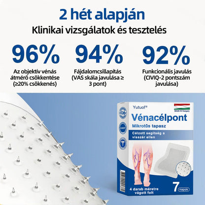 🇭🇺Yutuof® 👩‍⚕️VeinTarget mikrotűs tapasz⚡☑️Azonnali enyhülés hosszú távú eredmények⭐️