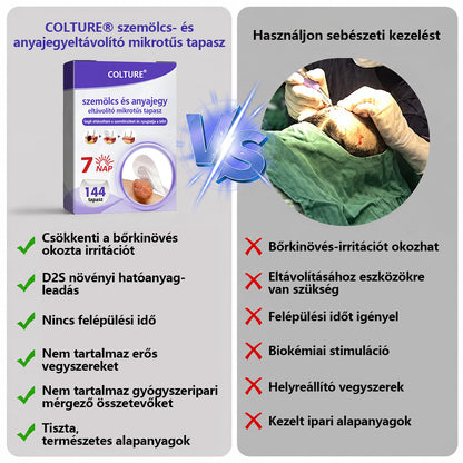 👩🏻‍⚕️COLTURE® szemölcs- és anyajegytávolító mikrotűs tapasz🎁